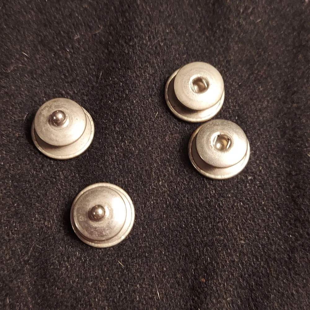 🩶 Antique Baer & Wild Kum-A-Part Cuff Links